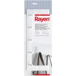RAYEN durų kablys pakabinimui / 5 kabliukai / baltas