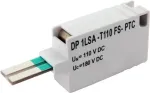 EFB-Elektronik 1DA smulkioji apsauga su FailSafe, 48 V DC duomenų linijos vir&scaron;įtampių apsauga, PTC, DIN bėgio montavimas, juoda 46150.48