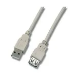 EFB USB 2.0 High-Speed prailginimo kabelis 5 m, Type-A male to female, juodas K5248.5