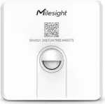 Milesight CoWork Series WS203 LoRaWAN temperatūros, drėgmės ir judesio jutiklis (pilka balta)