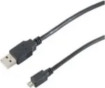 SHIVERPEAKS BS77183-HQ USB 2.0 A &ndash; Micro-B kabelis, 3 m, juodas