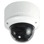 LevelOne FCS-4203 2MP lauko kupolinė IP vaizdo stebėjimo kamera su H.265, PoE ir garsu