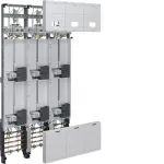 Hager universZ komplektinis apskaitos laukas 1350x750mm, 3 fazių, 6 skaitiklių vietos, 10 mm&sup2; su atjungimo funkcija ZL53W8NT