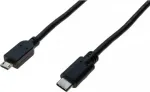 Exertis Connect USB-C į Micro-USB Type B laidas, USB 2.0, 1 m, juodas 532481