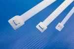 HellermannTyton RLT150 atsegamas plastikinis rai&scaron;tis 770 x 8,9 mm, juodas, 50 vnt. 111-70110