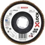 Bosch Expert for Inox X-LOCK pjovimo diskas, 125 x 1,0 mm, nerūdijančiam plienui, 1 vnt. 2608619803