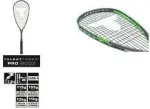 TALBOT TORRO Squash Racket Pro 6000, juoda / žalia, puolimo, Y-konstrukcijos, 1 vnt. (251006)