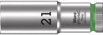 Wera 05004561001 Zyklop 8790 HMC 1/2 colio pavaros 21 mm &scaron;e&scaron;iabriaunis lizdas su rumbuotu suėmimu