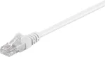 Wentronic Goobay CAT 5e tinklo kabelis U/UTP baltas 20 m CCA 68505