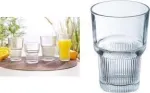 Esmeyer Arcoroc Starline geriamasis stiklas 420 ml, grūdintas stiklas, tinka plauti indaplovėje, sukraunamas, rinkinys i&scaron; 6 vnt. 384-6735