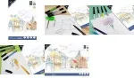 Kangaro K-864113 Artist's Marker Pad A3 50 lapų 75 g/m&sup2; Baltas