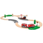 World - Zugset mit R&uuml;ckziehmotor, Spielfahrzeug