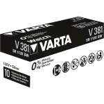 Vienkartinė baterija Varta 00381101111 sidabro oksido (S)