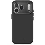 Decoded AntiMicrobial Silicone Backcover dėklas, skirtas iPhone 18 Pro / 17 Pro, MagSafe, Carbon Black
