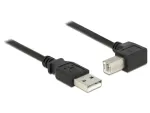 USB kabelis DeLOCK 0,5 m USB 2.0-A USB 2.0-B juodas