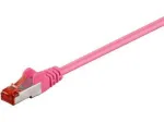 Microconnect SSTP6005PI tinklo kabelis Rožinis 0,5 m Cat6 S/FTP (S-STP)