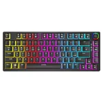 Gaming klaviatūra Savio SAVGK-PHENIX RED PUDDING Mechaninė RGB belaidė