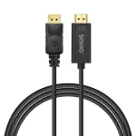 Kabelis DisplayPort į HDMI 1,5 m, CL-183 Savio SAVKABELCL-183
