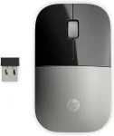 HP Z3700 sidabrinė belaidė pelė, ambidekstrinė, optinė, RF belaidė, 1200 DPI, sidabrinė