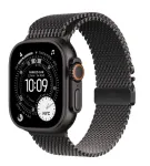 I&scaron;manusis laikrodis Apple Watch Ultra 3 GPS + Cellular 49mm Titaninis korpusas juodos spalvos su juodu titaniniu Milanese apyranke, vidutinio dydžio