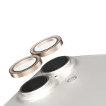 PanzerGlass SAFE. by &reg; kameros objektyvo apsauga &bdquo;Glitter Gold&ldquo;, skirta iPhone 16 / 16 Plus