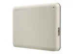 Toshiba Canvio Advance - Festplatte - 4 TB - extern (tragbar) - 2.5 (6.4 cm) - USB 3.2 Gen 1 - hellbeige