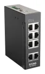 D-Link DIS-100E-8W 8 prievadų nevaldomas pramoninis Ethernet komutatorius