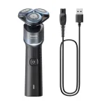 Philips Shaver 5000X serijos X5006/00 elektrinis skustuvas su 3 besisukančiomis galvutėmis, &scaron;lapiam ir sausam skutimuisi, 50 min baterija, USB-C greitas įkrovimas
