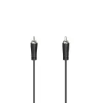 Hama 00205099 garso laidas 3 m RCA juodas Vyri&scaron;kas į Vyri&scaron;ką Magnetiniu ekranavimu