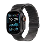 Apple Watch Ultra 2 GPS + Cellular 49mm juodas titano korpusas su juodo titano Milano apyranke - M