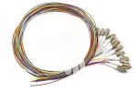 Lanview LVO-PIG-LCUPC-12CORE-OM4-2M-PVC 2 m, 12 gyslų OM4 &scaron;viesolaidinis &scaron;uolis su LC UPC jungtimis ir PVC apvalkalu