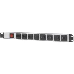 Intellinet 19 colių stovo USB-A maitinimo skirstytuvas 16 prievadų (CEE 7/7), su apsauga nuo perkrovos, 2,1 A vienam moduliui, 2 m laidas (Euro 2 kontaktų ki&scaron;tukas)