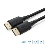 DisplayPort 1.2 laidas MicroConnect 4K, 300 cm, LSZH apvalkalas