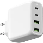 Maitinimo blokas ALLNET PSU-GaNPD-USB-2A2C-68W 68W, 2&times; USB-A, 2&times; USB-C (GaN)