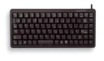 Kompakti&scaron;ka klaviatūra Cherry G84-4100LCAGB-2 QWERTY 83 klavi&scaron;ai Combi USB/PS/2 Juoda 1,75 m laidas