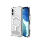 ZAGG Crystal Palace Snap Kickstand Case Apple iPhone 17 &ndash; permatomas dėklas su stoveliu