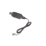 Carrera USB įkrovimo kabelis 1 A, LiFePO4 6,4 V akumuliatoriams (370600054)