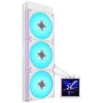 Skysčio au&scaron;intuvas CPU Lian Li HydroShift II LCD-S 360 mm AiO su RGB ir LCD ekranu