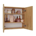 Top E Shop POLA 2DL ARTISAN vonios kambario spintelė daiktams, ąžuolas