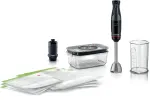 Panardintuvas Bosch Serie 4 MSM4B6V2 &mdash; 1000 W, 1,2 L indas, nuimamas velenas, juodas