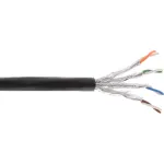 InLine Outdoor Install. laidas S/FTP PiMF Cat.7a AWG 23 varis 1200 MHz PE, 300m