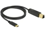 USB laidas DeLOCK 83675 USB 3.2 Gen 2 1m USB C USB B juodas