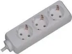 Prailginimo laidas Bachmann 3x Schuko H05VV-F 3G 1,50 mm&sup2; 16A/3680W 3m