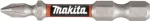 Makita Impact Premier įtvarinis atsuktuvų antgalis 2 vnt Phillips PH1 &scaron;e&scaron;iakampis kotas ilgis 50 mm