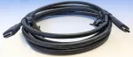 USB-C į USB-C laidas Elotouch E969524 0,6 m Juoda
