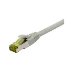 Patch laidas RJ45, CAT6A 500 MHz, 3 m, pilkas, S-STP (S/FTP), TPE/LSZH (Ultraflex), AWG26, su Cat.7 žaliava, Synergy 21 (S217606)