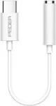 PEDEA USB-C į 3,5 mm ausinių lizdo adapteris, baltas