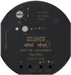 JUNG FM J 50700 UP &ndash; Valdiklis roletoms/žaliuzėms &ndash; montavimas ant DIN bėgelio &ndash; 868 MHz &ndash; 100 m &ndash; juoda &ndash; 1000 W