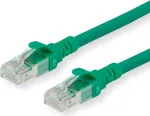 Roline Patch-Cable RJ-45 (M) - RJ-45 (M) 5 m SFTP PiMP CAT 6 Halogen-free lietas vytas žalias