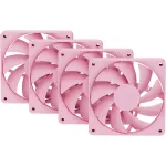 Kompiuterio au&scaron;inimo ventiliatorių rinkinys HYTE FA12-SM-4 120 mm, 1500 RPM, 72 m&sup3;/h, 1.6 mmH2O, FDB, rožinė, 4 vnt.